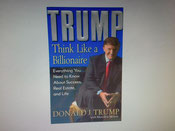 Pyramide und Dreieck ohne Auge Zeitschriften Buecher Werbungen Medien Donald Trump Think Like a Billionaire