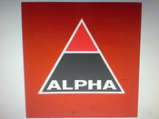 Pyramide und Dreieck ohne Auge Logo Alpha Buchhandlung