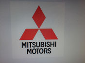 Pyramide und Dreieck ohne Auge Logo Mitsubishi Motors